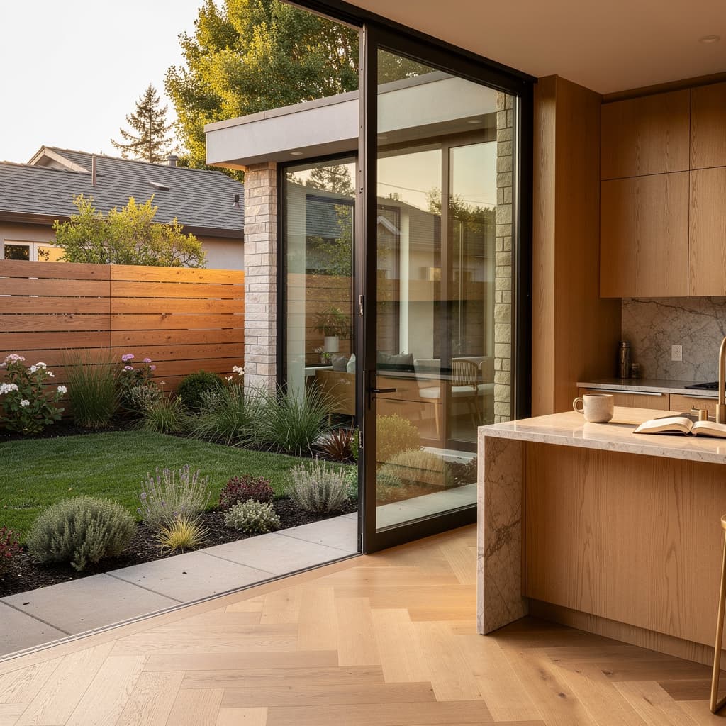 Modern detached ADU in a Los Gatos backyard showing California 2026 ADU requirements for setbacks and height